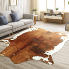 Cow Print Area Rug - Luxe Premium Soft Carpet for Living Room & Bedroom Décor