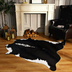 Cow Print Area Rug - Luxe Premium Soft Carpet for Living Room & Bedroom Décor
