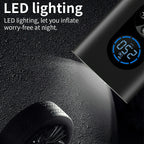 Portable Electric Tyre Inflator | Compact, USB Rechargeable & Ideal for Cars, Bikes, and Sports Balls