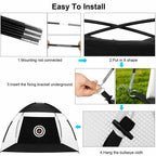 Golf Practice Net for Home or Backyard - Drive Your Game with Indoor and Outdoor Golf Training Nets - 3 Meter