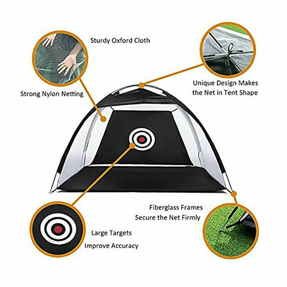 Golf Practice Net for Home or Backyard - Drive Your Game with Indoor and Outdoor Golf Training Nets - 3 Meter