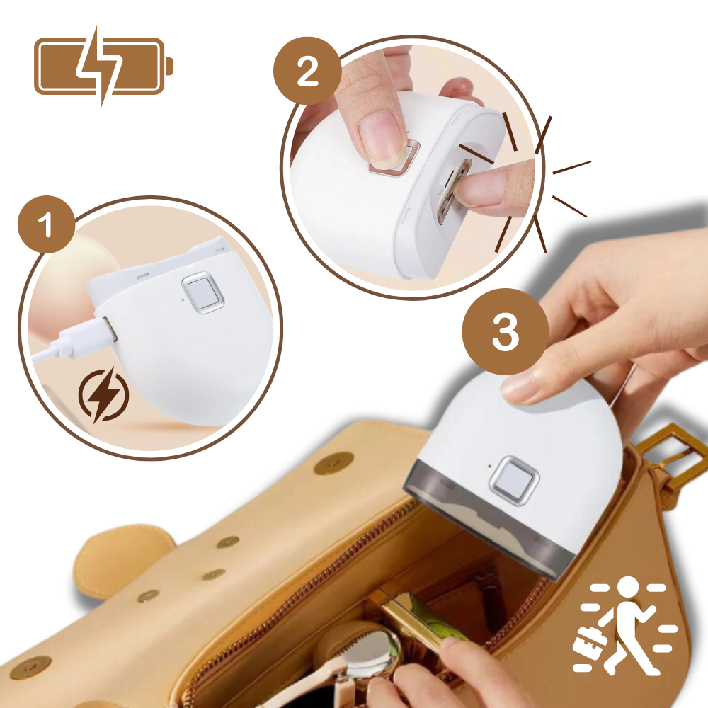 Electric Nail Clipper – Automatic Toenail & Fingernail Trimmer, Easy-to-Use