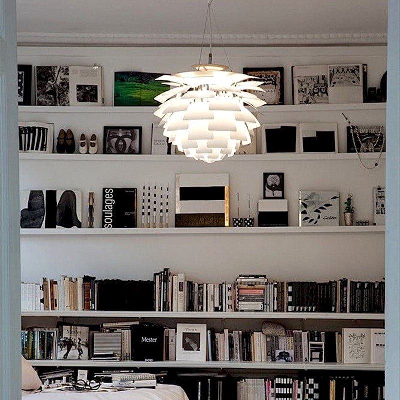 Artichoke Shape Pendant Lamp - Nordic Design Hanging Light Fixture for Modern Home Decor & Dining Spaces