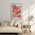 Yayoi Kusama 1981 Art Print - Yodo Gallery Exhibition Artwork for Home Decor & Art Collectors