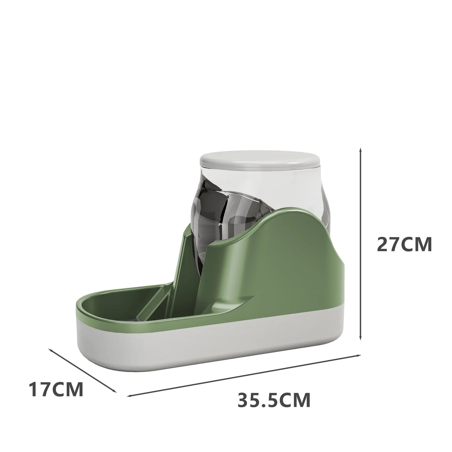 Automatic Pet Food and Water Dispenser | 3.8L Capacity for Dogs and Cats, Easy to Clean & Ideal for Busy Pet Owners