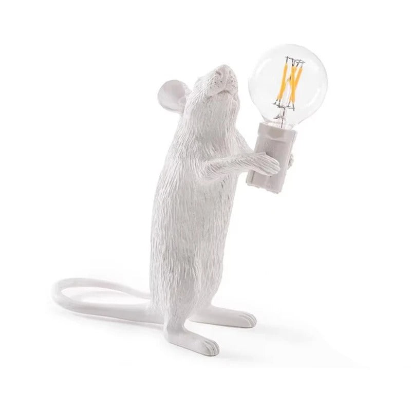 LED Mouse Night Table Lamp - Cute Animal Design for Kids' Bedroom & Nursery Lighting
