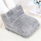 Electric Foot Warmer Heater | Plush, Machine-Washable & Adjustable Heat Settings for Home, Office & Travel