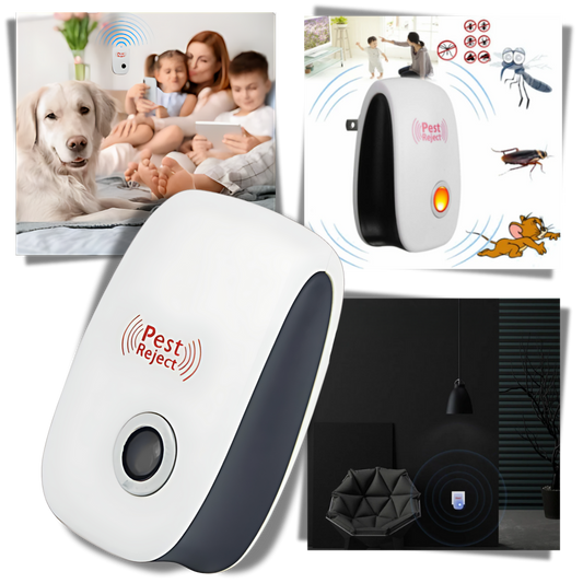 Ultrasonic Pest Repeller – Effective Electronic Insect and Rodent Deterrent | Ultrasonic Technology for a Pest-Free Home