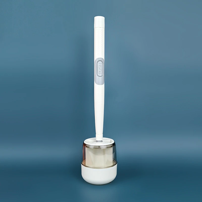 Toilet Brush with Flexible Head | Convenient Cleaning Dispenser & Smart Drainage System for Effortless Bathroom Cleaning