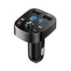 Car MP3 Player with Dual USB Fast Charger | Bluetooth 5.0, FM Transmitter & Hands-Free Calling for Enhanced Driving Experience