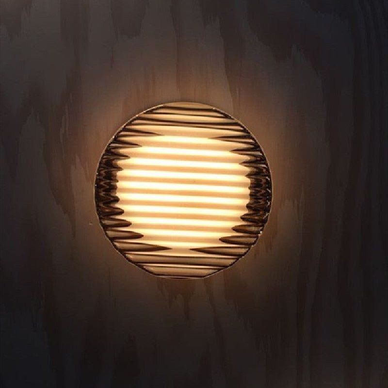 LED Wall Light Fixture - Modern Indoor & Outdoor Lighting for Home & Garden Use