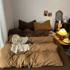 Quintella 5-Piece Bedding Set - Soft Microfiber Comforter with Pillow Shams for Queen Size Bed