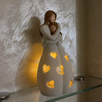 LED Heart-Shaped Night Light - Battery Operated Decorative Lamp for Bedroom, Nursery & Romantic Settings