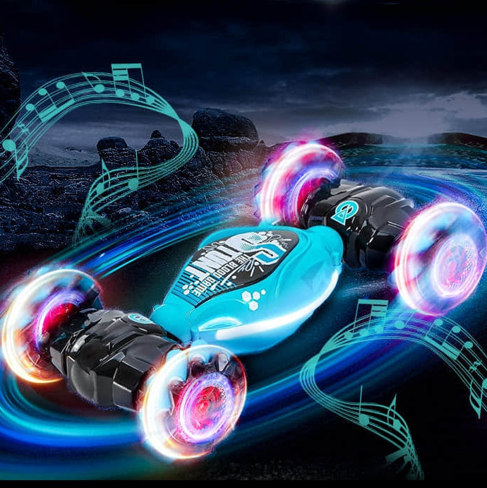 Gesture Control Stunt Car | 360° Spins, Double-Sided Design & RGB Lights for Indoor and Outdoor Fun
