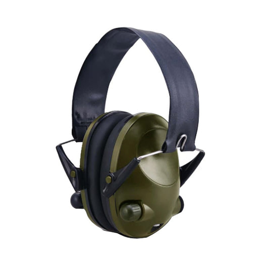 Electronic Noise Reduction Earmuffs | Adjustable, Lightweight with 3.5mm Audio Jack for Shooters and Hunters