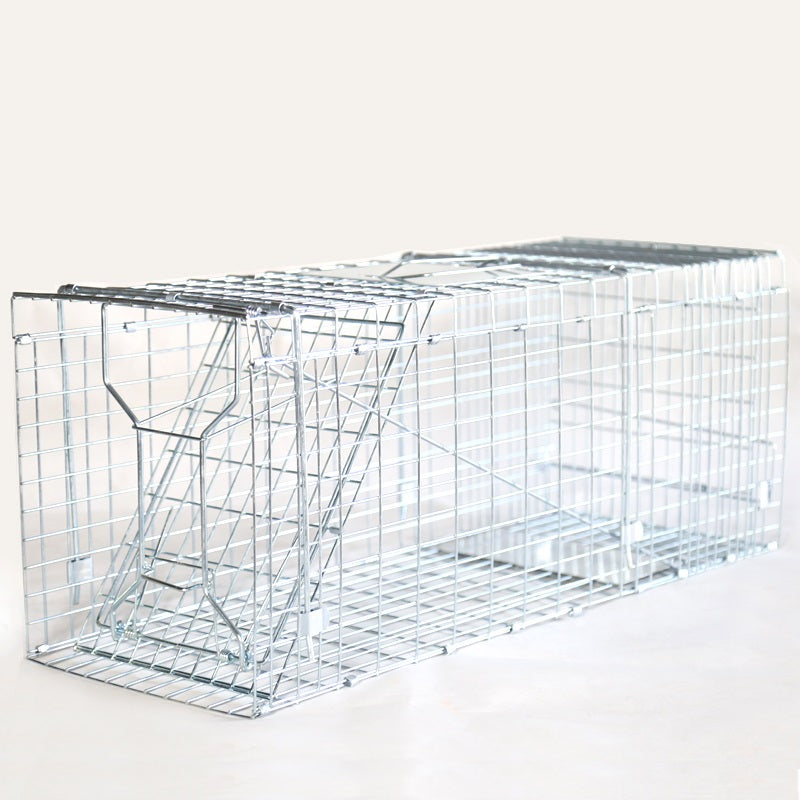 Humane Live Animal Trap | Durable, Collapsible Design for Safe Capture of Stray Cats, Rabbits & Raccoons