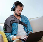 Heating Shoulder Brace with Compression & Vibration | Adjustable, USB Rechargeable & Ideal for Pain Relief and Muscle Recovery