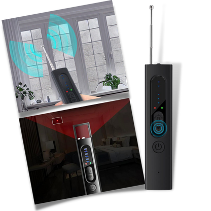 Hidden Camera Detector – Anti-Spy Device with GPS Detection, Portable Security Solution