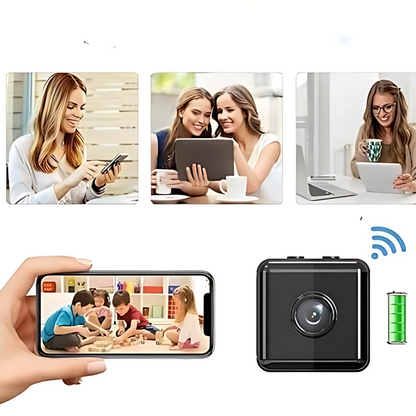 Mini Wireless Hidden Camera | 1080P HD, Compact Design & Ideal for Indoor/Outdoor Surveillance