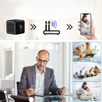 Mini Wireless Hidden Camera | 1080P HD, Compact Design & Ideal for Indoor/Outdoor Surveillance