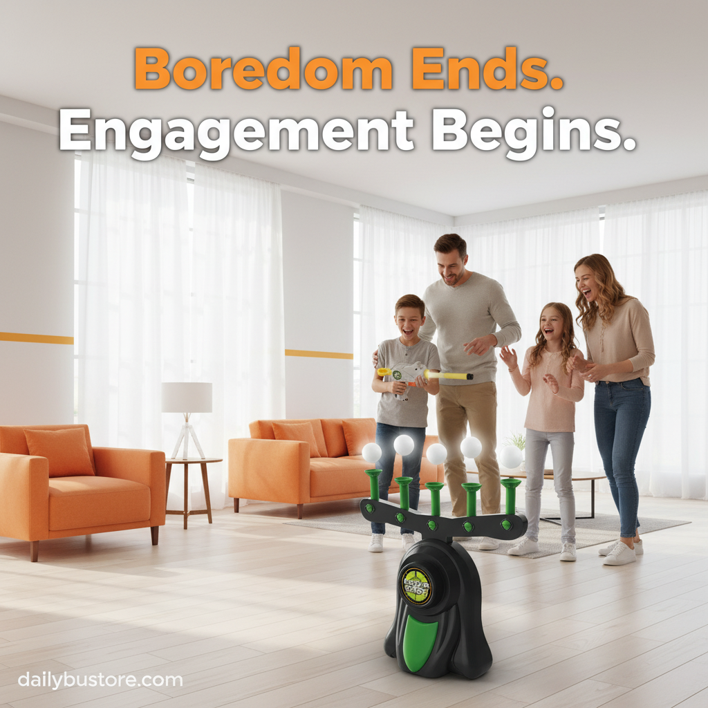 HoverBall Indoor Shooting Game | Interactive Floating Balls for Family Fun & Skill Development