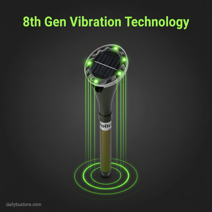 Powerful Solar Snake Repeller | 8th Generation, Advanced Vibration Technology for Family & Pet Safety Outdoors