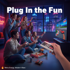 Classic Game Console with 620 Built-In Games | Plug-and-Play with Dual Controllers for Family Fun and Nostalgic Gaming