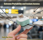 Mini Pocket Printer | Portable, Wireless & Versatile Printing for Documents and Photos Anytime, Anywhere