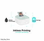 Mini Pocket Printer | Portable, Wireless & Versatile Printing for Documents and Photos Anytime, Anywhere