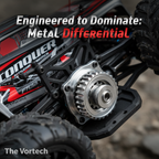 High-Speed 4x4 Off-Road Remote Control Car | 43 MPH, Metal Components & All-Terrain Performance for Adults