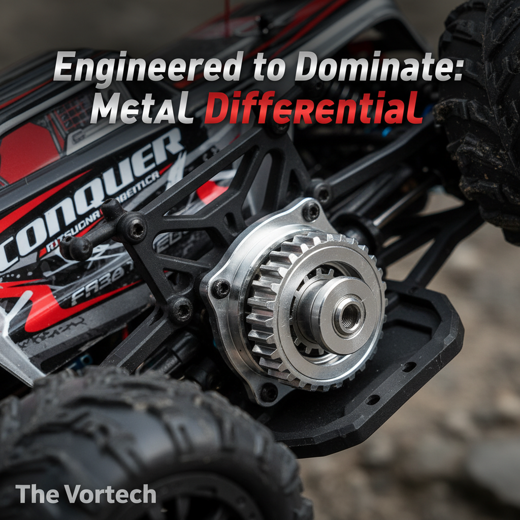 High-Speed 4x4 Off-Road Remote Control Car | 43 MPH, Metal Components & All-Terrain Performance for Adults