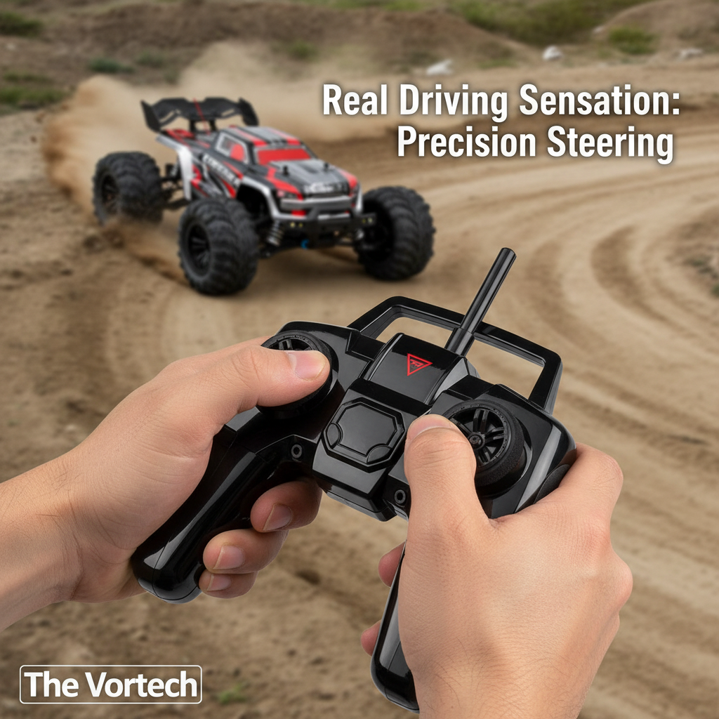 High-Speed 4x4 Off-Road Remote Control Car | 43 MPH, Metal Components & All-Terrain Performance for Adults