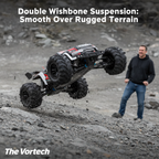 High-Speed 4x4 Off-Road Remote Control Car | 43 MPH, Metal Components & All-Terrain Performance for Adults