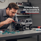 4WD RC Off-Road Truck | 1:12 Scale, Anti-Slip Tires & Proportional Control for All Terrain Adventures