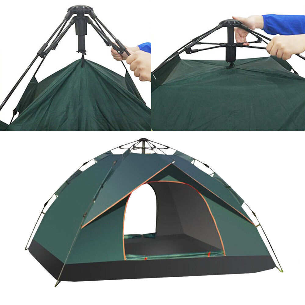 3 Seconds Instant Pop Up Tent | Waterproof, Easy Setup & Spacious for Camping Adventures
