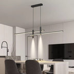 LED Pendant Light Fixture - Modern Adjustable Hanging Lamp for Kitchen Island & Dining Room