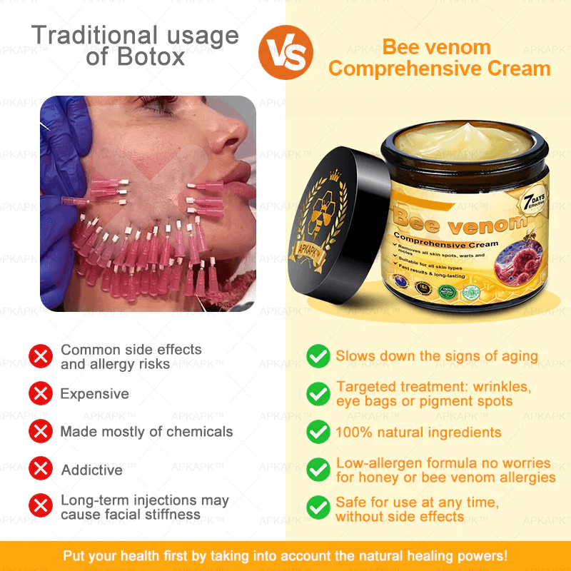 Bee Venom Comprehensive Cream | Anti-Aging, Firming & Hydrating for All Skin Types