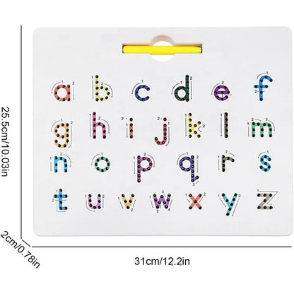 Magnetic Ball Writing Board | Interactive Learning Tool for Letters, Numbers & Creative Patterns for Kids 3 Years and Up