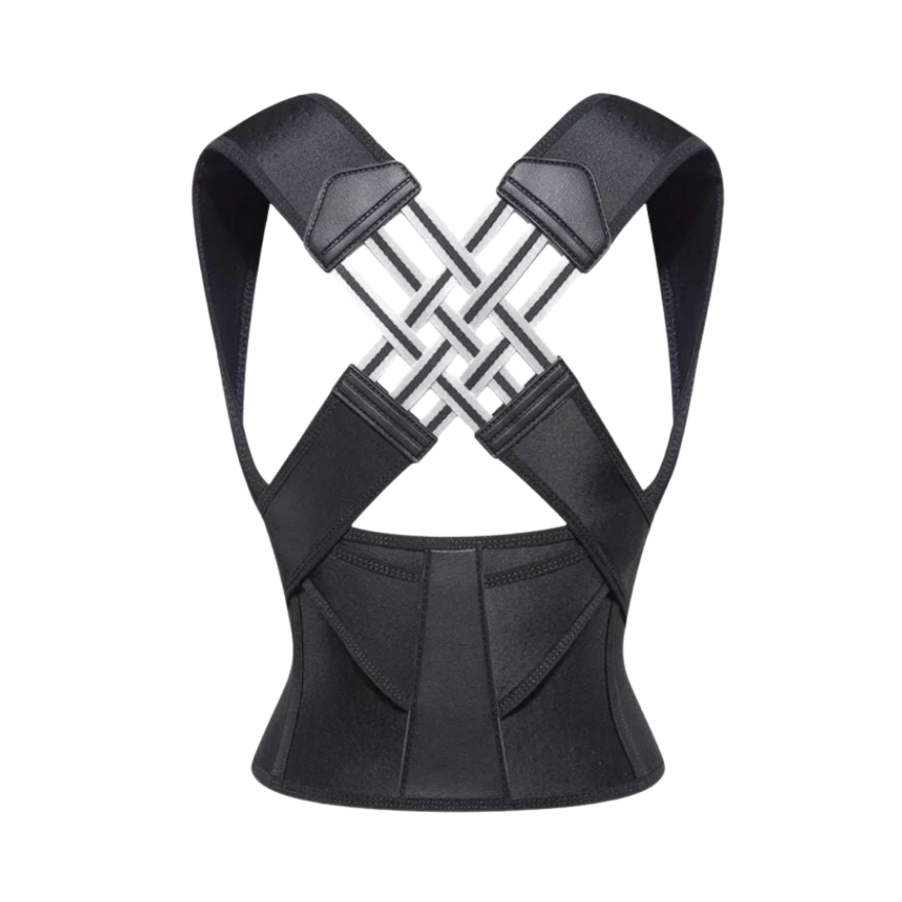 Instant Posture Corrector | Skin-Friendly Fabric, Adjustable Velcro & Ideal for Back, Shoulder, and Neck Relief