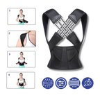 Adjustable Back Posture Brace | Back and Shoulder Alignment Strap | Effective Back Support for Everyday Use