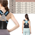 Instant Posture Corrector | Skin-Friendly Fabric, Adjustable Velcro & Ideal for Back, Shoulder, and Neck Relief