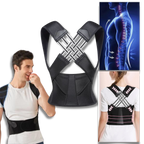 Instant Posture Corrector | Skin-Friendly Fabric, Adjustable Velcro & Ideal for Back, Shoulder, and Neck Relief