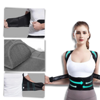 Instant Posture Corrector | Skin-Friendly Fabric, Adjustable Velcro & Ideal for Back, Shoulder, and Neck Relief