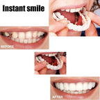 Instant Perfect Smile Upper and Lower Clip/Snap On Veneers for Perfect Teeth