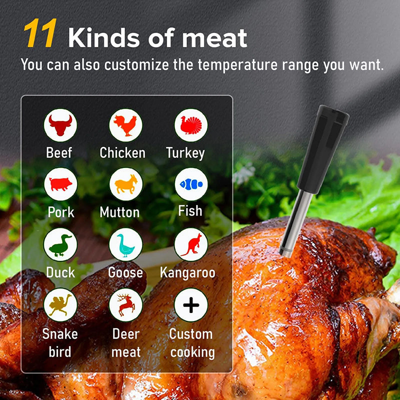 Wireless Food Thermometer, Meat Thermometer - Explore Precision Cooking
