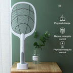 Insect Killer Tennis Racket – Portable Electric Mosquito Swatter, Night Mosquito Killing Lamp