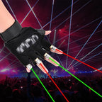 Rechargeable Laser Gloves | 8 High-Power Green & Red Lasers for Light Shows at Parties and Discotheques