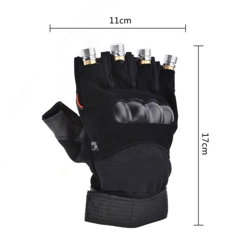 Rechargeable Laser Gloves | 8 High-Power Green & Red Lasers for Discotheques and Light Shows