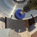 Lawn Mower Blade Sharpener | Quick Attach for Power Drills & Efficient Lawn Care