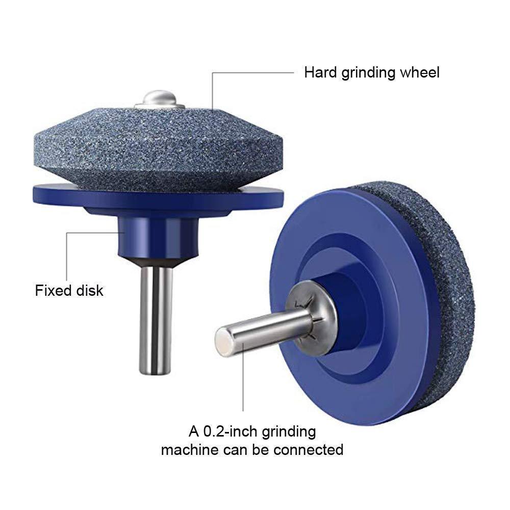 Lawn Mower Blade Sharpener | Quick Attach for Power Drills & Efficient Lawn Care